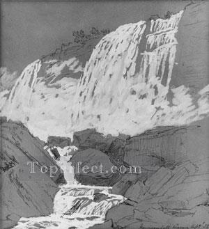 American Falls Niagara Jasper Francis Cropsey Oil Paintings